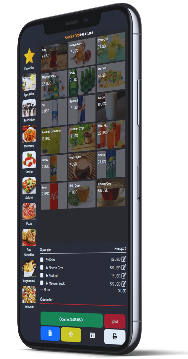 telefon adisyon programı